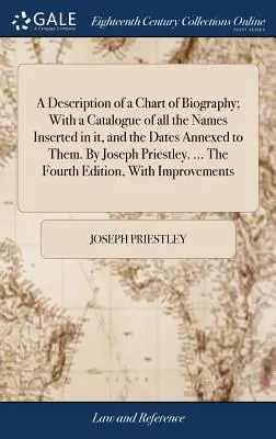 A Description of a Chart of Biography; With a Catalogue of all the names Inserted in it, and the Dates Annexed to them. By Joseph Priestley. ... F - A Description of a Chart of Biography; With a Catalogue of all the Names Inserted in it, and the Dates Annexed to Them. By Joseph Priestley. ... The F