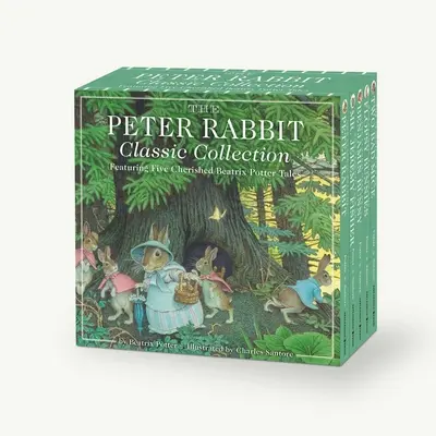 Klasyczna kolekcja Piotrusia Królika (wydanie poprawione): A Board Book Box Set Including Peter Rabbit, Jeremy Fisher, Benjamin Bunny, Two Bad Mice, a - The Peter Rabbit Classic Collection (the Revised Edition): A Board Book Box Set Including Peter Rabbit, Jeremy Fisher, Benjamin Bunny, Two Bad Mice, a