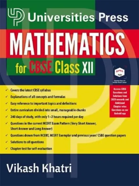 Matematyka dla klasy XII Cbse - Mathematics for Cbse Class XII