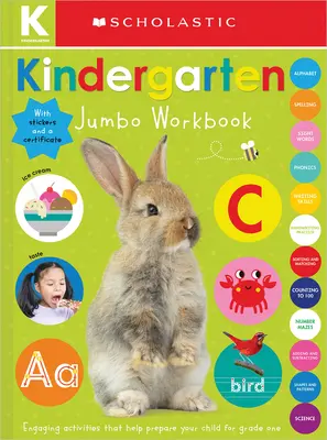 Zeszyt ćwiczeń dla przedszkolaków: Scholastic Early Learners - Kindergarten Jumbo Workbook: Scholastic Early Learners