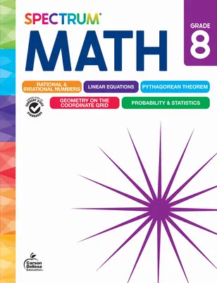 Zeszyt ćwiczeń do matematyki Spectrum, klasa 8 - Spectrum Math Workbook, Grade 8