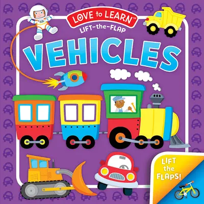 Love to Learn Lift-The-Flap - Pojazdy - Love to Learn Lift-The-Flap - Vehicles