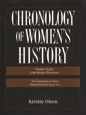 Chronologia historii kobiet - Chronology of Women's History