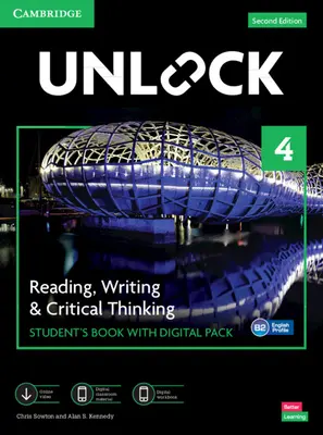 Unlock Level 4 Reading, Writing and Critical Thinking Student's Book z pakietem cyfrowym [z eBookiem] - Unlock Level 4 Reading, Writing and Critical Thinking Student's Book with Digital Pack [With eBook]