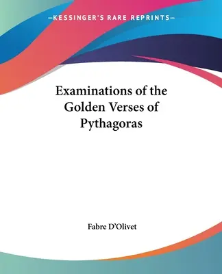 Badanie złotych wersetów Pitagorasa - Examinations of the Golden Verses of Pythagoras