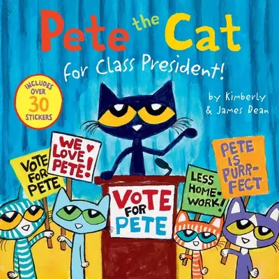 Kot Pete na przewodniczącego klasy! - Pete the Cat for Class President!