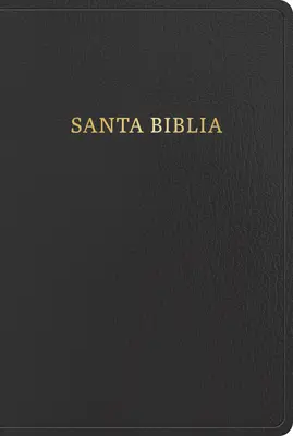 Rvr 1960 Biblia Letra Gigante, Negro, Imitacin Piel Con ndice (2023 Ed.): Santa Biblia