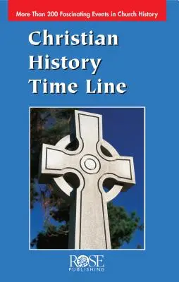 Christliche Geschichte Zeitleiste Pamphlet - Christian History Time Line Pamphlet