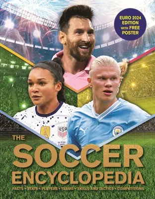 Encyklopedia piłki nożnej Kingfisher: Edycja Euro 2024 z bezpłatnym plakatem - The Kingfisher Soccer Encyclopedia: Euro 2024 Edition with Free Poster