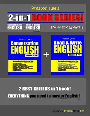 Seria książek Preston Lee 2 w 1! Rozmowy po angielsku oraz czytanie i pisanie po angielsku Lekcja 1 - 40 dla osób mówiących po arabsku - Preston Lee's 2-in-1 Book Series! Conversation English & Read & Write English Lesson 1 - 40 For Arabic Speakers