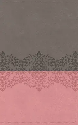 Niv, Quest Study Bible, skórzana miękka, szara/różowa, indeksowana kciukiem, wygodny druk: Jedyna Biblia do studiowania pytań i odpowiedzi - Niv, Quest Study Bible, Leathersoft, Gray/Pink, Thumb Indexed, Comfort Print: The Only Q and A Study Bible