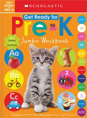 Get Ready for Pre-K Jumbo Workbook: Scholastic Early Learners