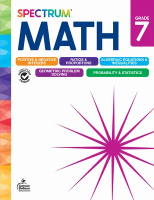 Zeszyt ćwiczeń do matematyki Spectrum, klasa 7 - Spectrum Math Workbook, Grade 7