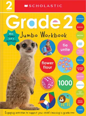 Zeszyt ćwiczeń dla klasy drugiej: Scholastic Early Learners - Second Grade Jumbo Workbook: Scholastic Early Learners