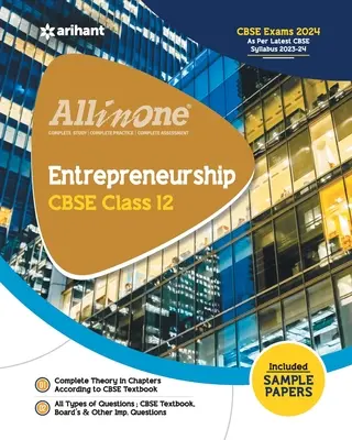 All In One Class 12th Przedsiębiorczość dla egzaminu CBSE 2024 - All In One Class 12th Entrepreneurship for CBSE Exam 2024