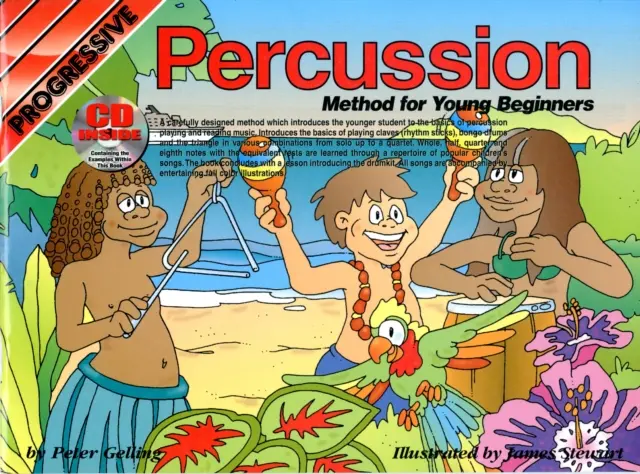 Progresywna metoda gry na perkusji dla początkujących - Progressive Percussion Method for Young Beginners