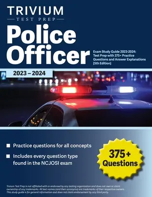 Przewodnik do egzaminu na funkcjonariusza policji 2023-2024: Test Prep with 375+ Practice Questions and Answer Explanations [5th Edition]. - Police Officer Exam Study Guide 2023-2024: Test Prep with 375+ Practice Questions and Answer Explanations [5th Edition]