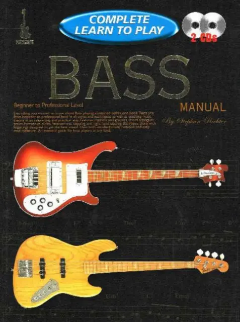 Progresywny podręcznik do nauki gry na gitarze basowej - Progressive Complete Learn To Play Bass Manual