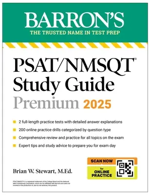 Psat/NMSQT Premium Study Guide: 2025: 2 testy praktyczne + kompleksowy przegląd + 200 ćwiczeń online - Psat/NMSQT Premium Study Guide: 2025: 2 Practice Tests + Comprehensive Review + 200 Online Drills