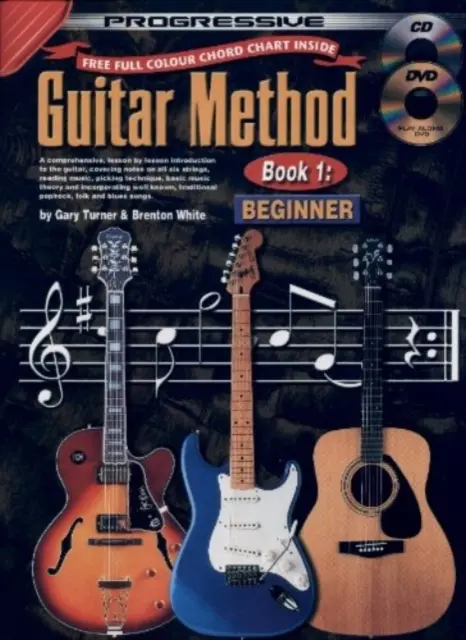 Progresywna metoda gry na gitarze - książka 1 - Progressive Guitar Method - Book 1