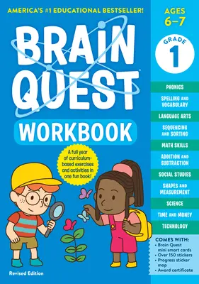 Brain Quest Workbook: Wydanie poprawione dla klasy 1 - Brain Quest Workbook: 1st Grade Revised Edition