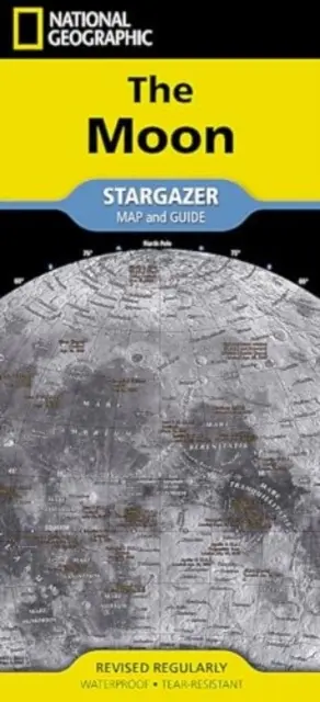 Mapa Księżyca National Geographic - National Geographic Moon Map