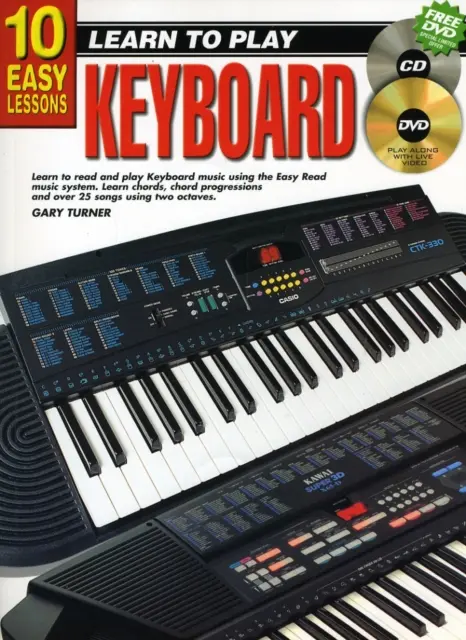 10 łatwych lekcji - nauka gry na keyboardzie - 10 Easy Lessons - Learn To PlayKeyboard