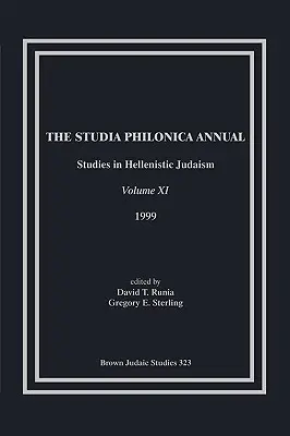 Rocznik Studia Philonica, XI, 1999 - The Studia Philonica Annual, XI, 1999