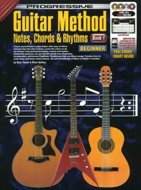 Progresywna metoda gry na gitarze - książka 1 - Progressive Guitar Method - Book 1