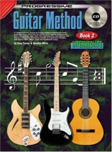 Progresywna metoda gry na gitarze - książka 2 - Progressive Guitar Method - Book 2