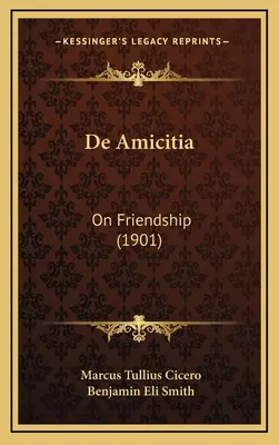 De Amicitia: O przyjaźni - De Amicitia: On Friendship