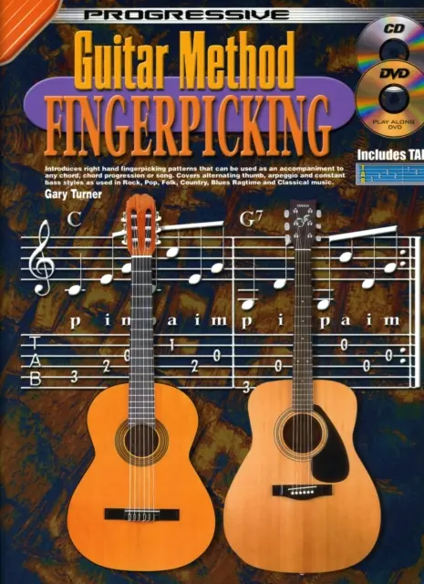 Progresywna metoda gry na gitarze - Fingerpicking - Progressive Guitar Method - Fingerpicking