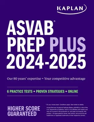 ASVAB Prep Plus 2024-2025: 6 testów praktycznych + sprawdzone strategie + online + wideo - ASVAB Prep Plus 2024-2025: 6 Practice Tests + Proven Strategies + Online + Video