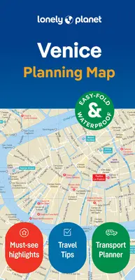 Lonely Planet Wenecja mapa miasta 2 - Lonely Planet Venice City Map 2