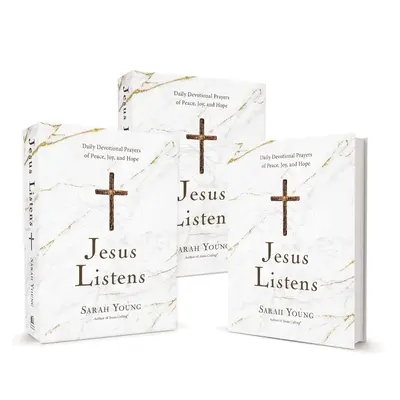 Jezus słucha, 3-pak: Codzienne modlitwy o pokój, radość i nadzieję - Jesus Listens, 3-Pack: Daily Devotional Prayers of Peace, Joy, and Hope