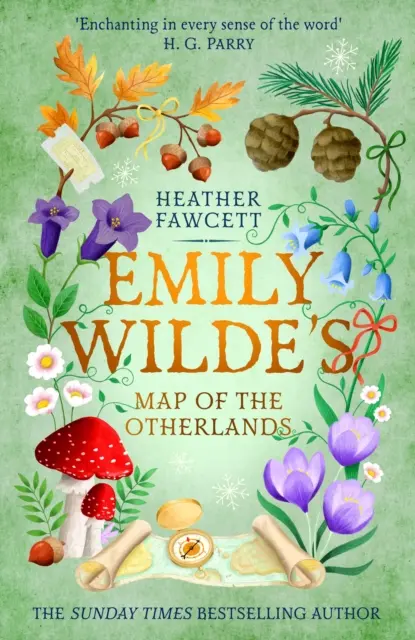 Mapa innych krain autorstwa Emily Wilde - Emily Wilde's Map of the Otherlands