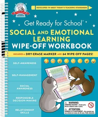 Przygotuj się do szkoły: Zeszyt ćwiczeń do nauki społeczno-emocjonalnej - Get Ready for School: Social and Emotional Learning Wipe-Off Workbook