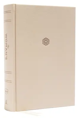 The Nkjv, Woman's Study Bible, Cloth Over Board, Cream, Full-Color, Indexed: Odbieranie Bożej prawdy dla równowagi, nadziei i transformacji - The Nkjv, Woman's Study Bible, Cloth Over Board, Cream, Full-Color, Indexed: Receiving God's Truth for Balance, Hope, and Transformation