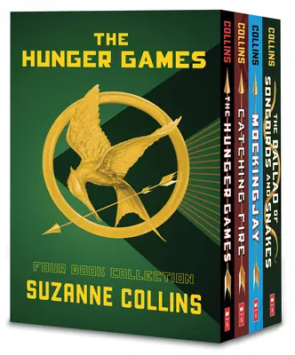 Igrzyska śmierci: 4-książkowy zestaw w miękkiej oprawie - Hunger Games 4-Book Paperback Box Set