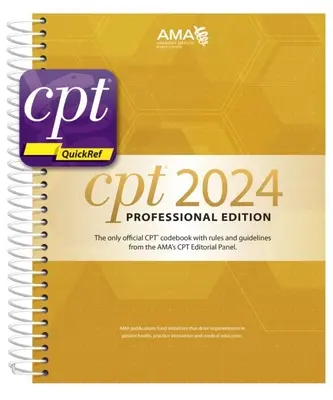 CPT Professional 2024 i pakiet aplikacji CPT Quickref - CPT Professional 2024 and CPT Quickref App Bundle