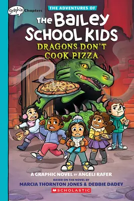Smoki nie gotują pizzy: A Graphix Chapters Book - Dragons Don't Cook Pizza: A Graphix Chapters Book