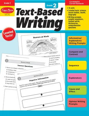 Pisanie oparte na tekście, klasa 2, materiały dla nauczycieli - Text-Based Writing, Grade 2 Teacher Resource