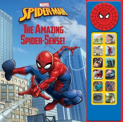 Marvel Spider-Man: Niesamowity pajęczy zmysł! Książka dźwiękowa - Marvel Spider-Man: The Amazing Spider-Sense! Sound Book