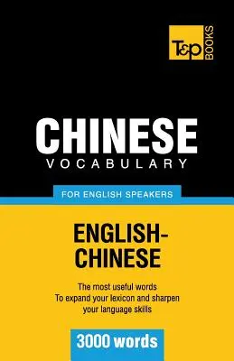 Chińskie słownictwo dla anglojęzycznych - 3000 słów - Chinese vocabulary for English speakers - 3000 words
