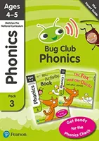 Bug Club Phonics Learn at Home Pack 3, Zestawy fonetyczne 7-9 dla dzieci w wieku 4-5 lat - Bug Club Phonics Learn at Home Pack 3, Phonics Sets 7-9 for ages 4-5
