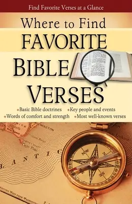 Gdzie znaleźć ulubione wersety biblijne - Where to Find Favorite Bible Verses