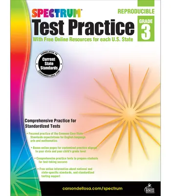 Ćwiczenia do testu Spectrum, klasa 3 - Spectrum Test Practice, Grade 3