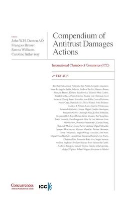 Kompendium odszkodowań antymonopolowych - wydanie 2: Międzynarodowa Izba Handlowa - Compendium of Antitrust Damages Actions - 2nd Edition: International Chamber of Commerce