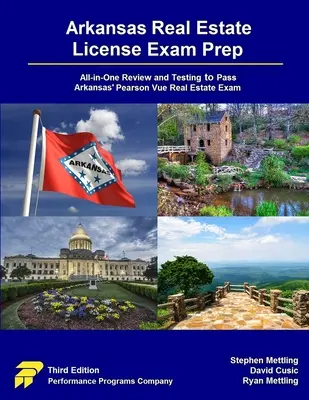 Przygotowanie do egzaminu na licencję Arkansas Real Estate: Wszystko w jednym przeglądzie i testowaniu, aby zdać egzamin Pearson Vue z nieruchomości Arkansas - Arkansas Real Estate License Exam Prep: All-in-One Review and Testing to Pass Arkansas' Pearson Vue Real Estate Exam